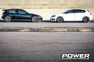 Honda Civic EG K20 Turbo 550Ps VS Seat Leon Cupra DSG 4WD 640wHP